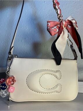 Coach Nolita 19 Cream with Accessories